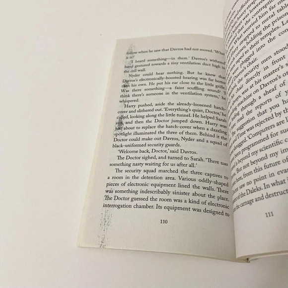 2016 Doctor Who and the Genesis of the Daleks Paperback Book Terrance Dicks - Picture 12 of 16